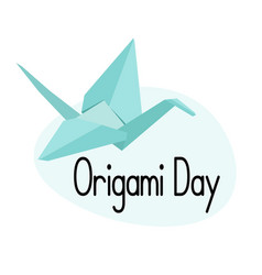 Origami Day Idea For Poster Banner Flyer