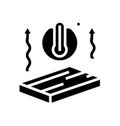 Thermal Insulation Mineral Wool Glyph Icon