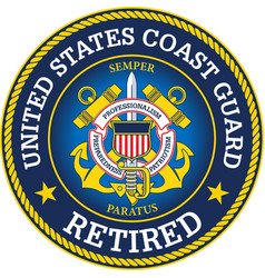 Seal Of The United States Coast Guard Retired Uscg