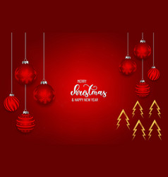 Christmas And New Year Holiday Background