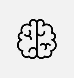 Brain Line Icon