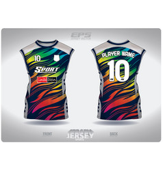 Eps Jersey Sports Shirt Colorful Rainbow