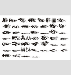 Big Set Tribal Tattoos Image