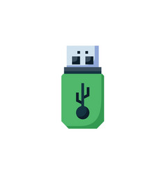 Flash Disk Icon Computer Component Icon Flat