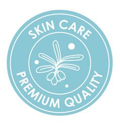 Skin Care Premium Quality Product Emblem