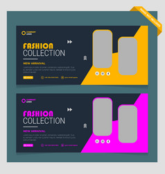 Fashion Facebook Cover Design Template