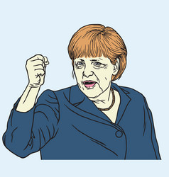 Angela Merkel Portrait