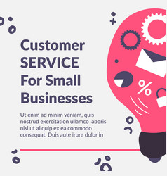 Customer Service For Small Businesses Banner