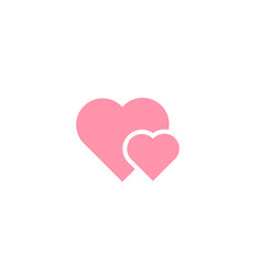 Deep In Love Flat Icon Design For Dating Apps