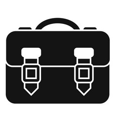 Study Bag Icon Simple Campus Education