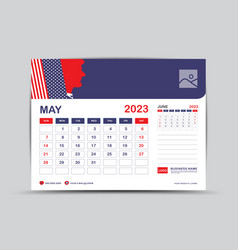 Calendar 2023 Design May 2023 Template