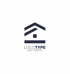 Home Logo Design Real Estate Icon