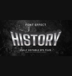 3d Style History Text Effect