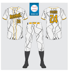 Baseball Uniform Mockup Template Design