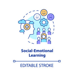 Social Emotional Learning Concept Icon