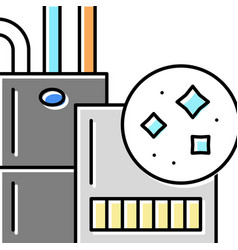 Indoor Air Quality Color Icon