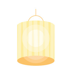 Yellow Asian Lamp