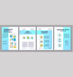 Chemical Hazard Assessment Brochure Template