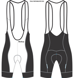 Cycling Bib Shorts Mockup