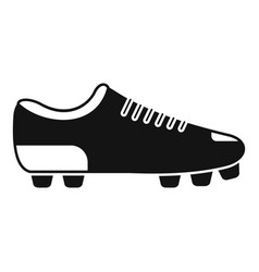 Running Boot Icon Simple Soccer Shoe