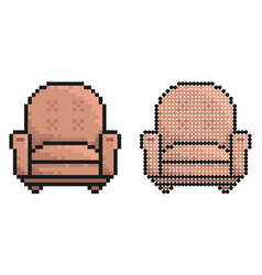 Pixel Icon Cozy Home Chair For Watching Tv