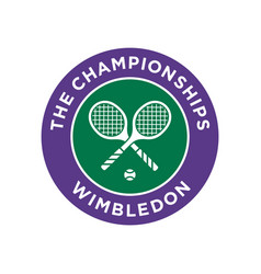 Realistic Logo Of The Wimbledon