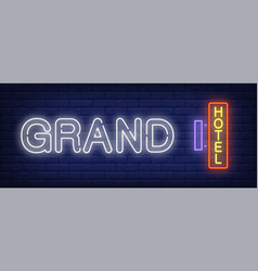 Grand Hotel Neon Sign