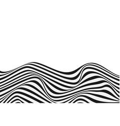 Optical Illusion Abstract Background Wave Design