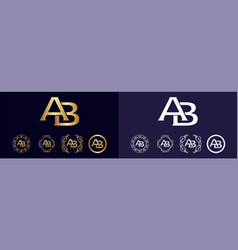 Corporate Brand Logo Ab Design