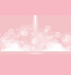 Pink Pastel Color Blurred Background Blank