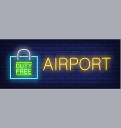 Airport Neon Sign