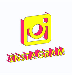 Instagram Isometric