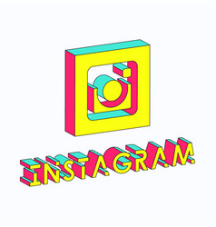 Instagram Isometric