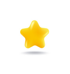 Icon Of A Yellow Star In 3d Style Achievements