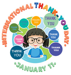 International Thank You Day Icon