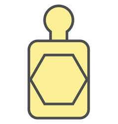 Bottle Of Man Parfume On A White Background