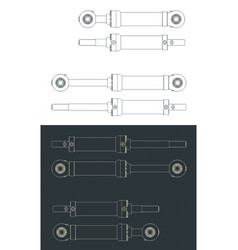 Hydraulic Cylinder Blueprint