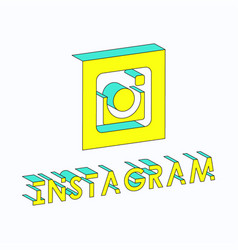 Instagram Isometric