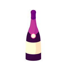 Colored Champagne Bottle