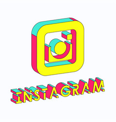 Instagram Isometric