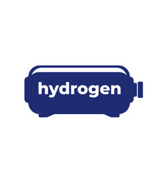 Hydrogen Storage Gas Tank Icon