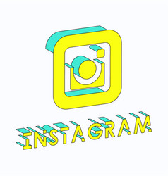 Instagram Isometric