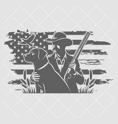 Us Hunting Silhouette Svg File