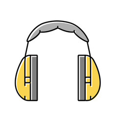 Ear Muffs Color Icon