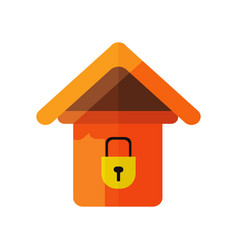 Home Secure Flat Icon Simple And Clean