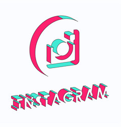 Instagram Isometric