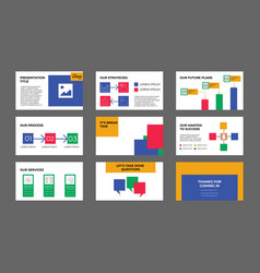 Company Presentation And Pitch Deck Customizable