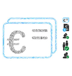 Hatch Collage Euro Account Cards Icon