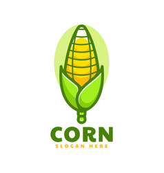 Logo Corn Simple Mascot Style