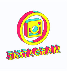 Instagram Isometric